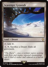 Scavenger Grounds (Surge Foil), Commander: FINAL FANTASY