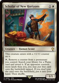 Scholar of New Horizons (Surge Foil), Commander: FINAL FANTASY