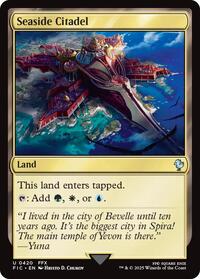 Seaside Citadel (Surge Foil), Commander: FINAL FANTASY