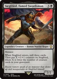 Siegfried, Famed Swordsman (Surge Foil), Commander: FINAL FANTASY