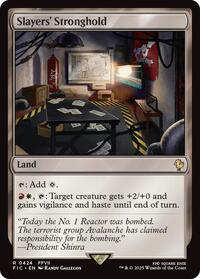 Slayers' Stronghold (Surge Foil), Commander: FINAL FANTASY