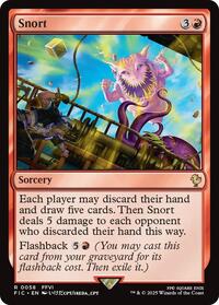 Snort (Surge Foil), Commander: FINAL FANTASY