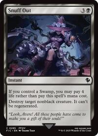Snuff Out (Surge Foil), Commander: FINAL FANTASY