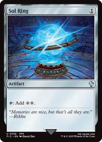 Sol Ring (0358) (Surge Foil), Commander: FINAL FANTASY