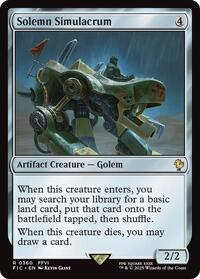 Solemn Simulacrum (Surge Foil), Commander: FINAL FANTASY