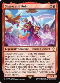 Strago and Relm (Surge Foil), Commander: FINAL FANTASY