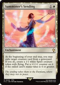 Summoner's Sending (Surge Foil), Commander: FINAL FANTASY
