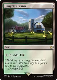 Sungrass Prairie (Surge Foil), Commander: FINAL FANTASY