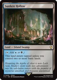 Sunken Hollow (Surge Foil), Commander: FINAL FANTASY