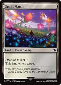 Sunlit Marsh (Surge Foil), Commander: FINAL FANTASY