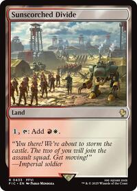 Sunscorched Divide (Surge Foil), Commander: FINAL FANTASY