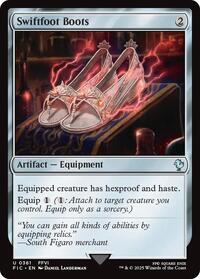 Swiftfoot Boots (Surge Foil), Commander: FINAL FANTASY