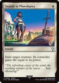 Swords to Plowshares (Surge Foil), Commander: FINAL FANTASY