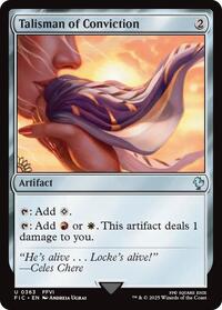 Talisman of Conviction (Surge Foil), Commander: FINAL FANTASY