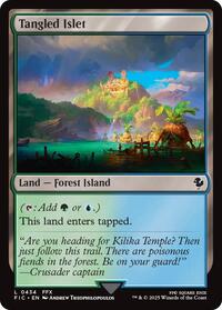 Tangled Islet (Surge Foil), Commander: FINAL FANTASY