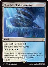 Temple of Enlightenment (Surge Foil), Commander: FINAL FANTASY