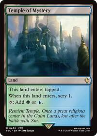 Temple of Mystery (Surge Foil), Commander: FINAL FANTASY