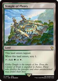 Temple of Plenty (Surge Foil), Commander: FINAL FANTASY