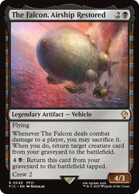 The Falcon, Airship Restored (Surge Foil), Commander: FINAL FANTASY