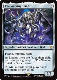 The Warring Triad (Surge Foil), Commander: FINAL FANTASY