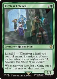 Tireless Tracker (Surge Foil), Commander: FINAL FANTASY