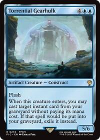 Torrential Gearhulk (Surge Foil), Commander: FINAL FANTASY
