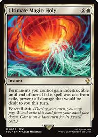 Ultimate Magic: Holy (Surge Foil), Commander: FINAL FANTASY