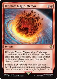 Ultimate Magic: Meteor (Surge Foil), Commander: FINAL FANTASY