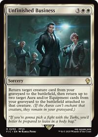 Unfinished Business (Surge Foil), Commander: FINAL FANTASY
