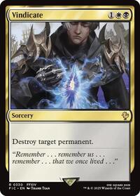 Vindicate (Surge Foil), Commander: FINAL FANTASY