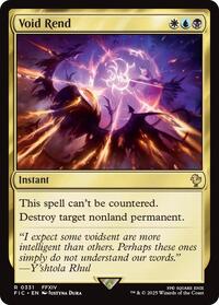 Void Rend (Surge Foil), Commander: FINAL FANTASY
