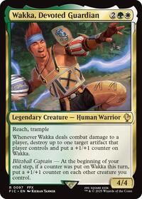 Wakka, Devoted Guardian (Surge Foil), Commander: FINAL FANTASY