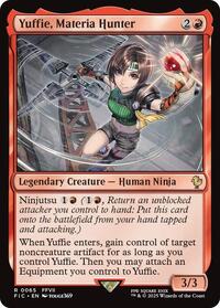 Yuffie, Materia Hunter (Surge Foil), Commander: FINAL FANTASY