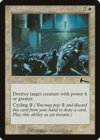 Radiant's Judgment, Urza's Legacy