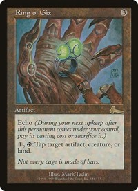 Ring of Gix, Urza's Legacy