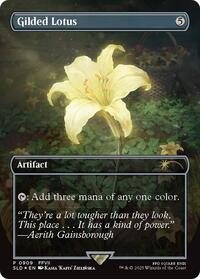 Gilded Lotus (Rainbow Foil) (909), Secret Lair Drop Series