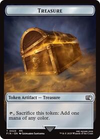 Treasure (0023) // Copy (0001) Double-Sided Token, FINAL FANTASY