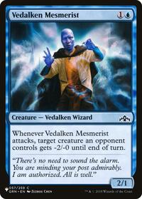 Vedalken Mesmerist, The List Reprints
