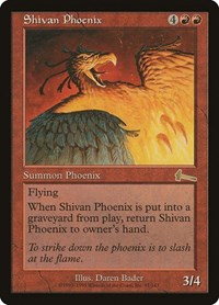 Shivan Phoenix, Urza's Legacy