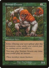 Simian Grunts, Urza's Legacy