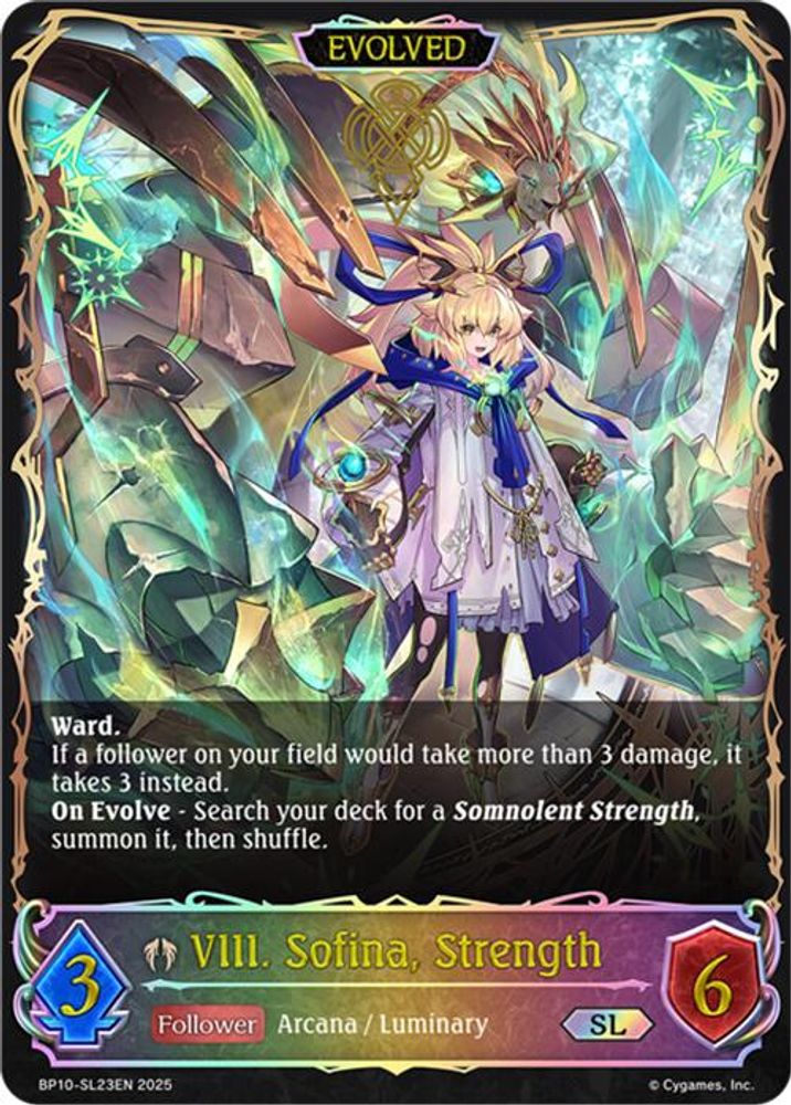 VIII. Sofina, Strength (Evolved) (SL), Standard, front