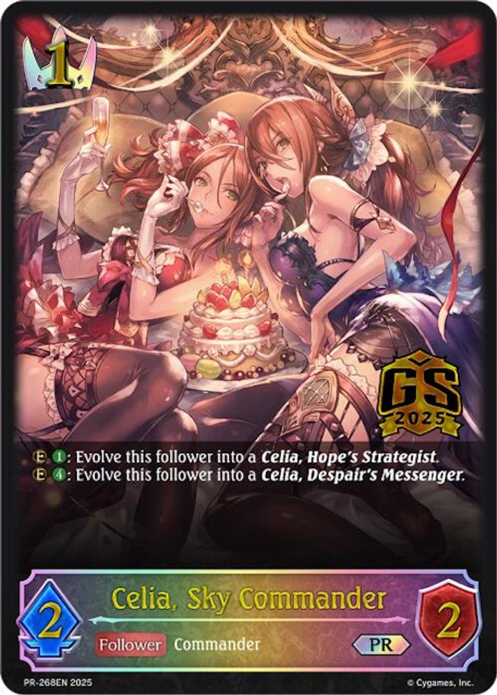 Celia, Sky Commander - PR-268EN, Standard, front