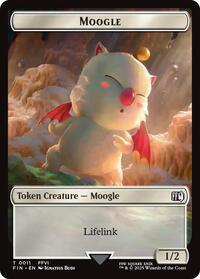 Moogle (0011) // Treasure (0023) Double-Sided Token, FINAL FANTASY