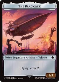 The Blackjack // The Monarch Double-Sided Token, Commander: FINAL FANTASY