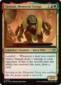 Tannuk, Memorial Ensign, Edge of Eternities