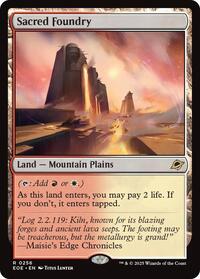 Sacred Foundry, Edge of Eternities