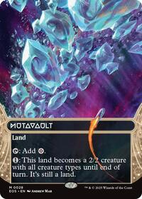 Mutavault (0028) (Borderless), Edge of Eternities: Stellar Sights
