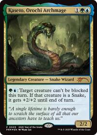 Kaseto, Orochi Archmage (Year of the Snake 2025), Standard Showdown Promos