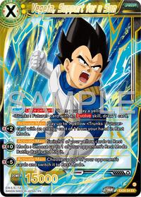 Vegeta, Support for a Son