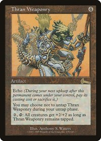 Thran Weaponry, Urza's Legacy